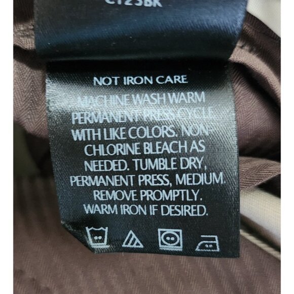 NEW Haggar Work To Weekend Classic Fit No Iron Khaki Dress Pants Size 40 x 34 - Picture 4 of 16